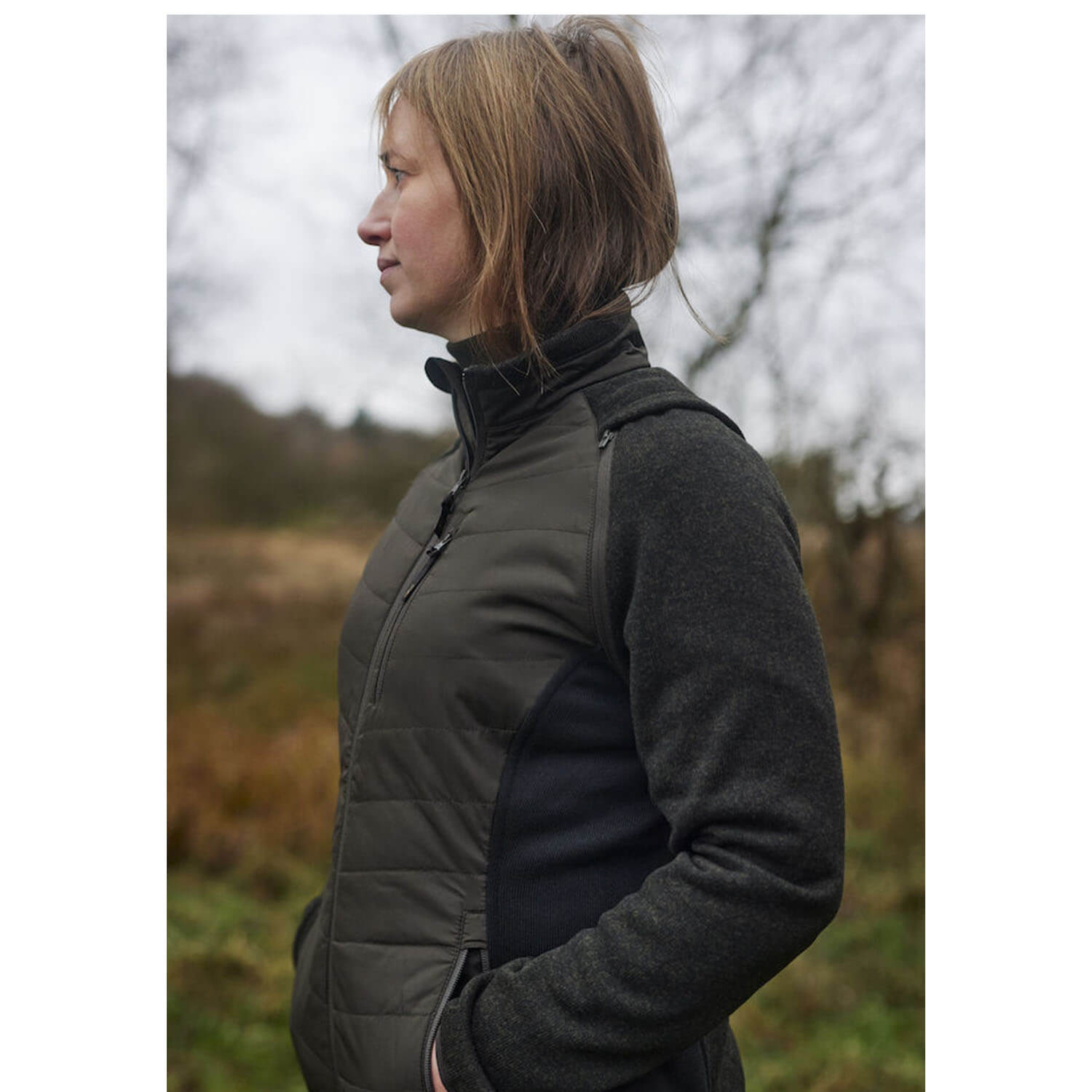 Deerhunter Lady Moor jacket Zip-Off (Timber)