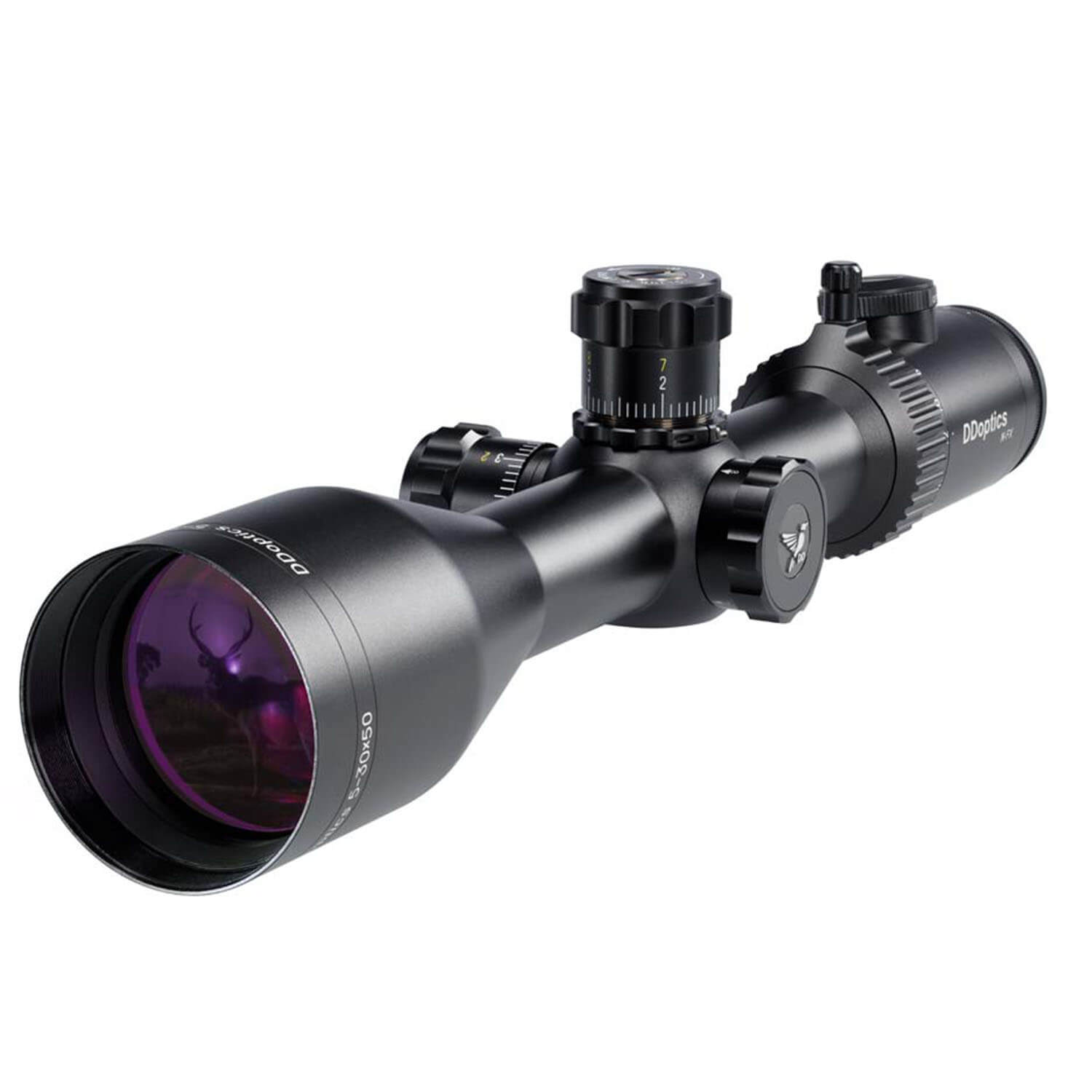  DDoptics Riflescope Nighteagle V6 5-30x50 NFX - Wild Boar Hunting