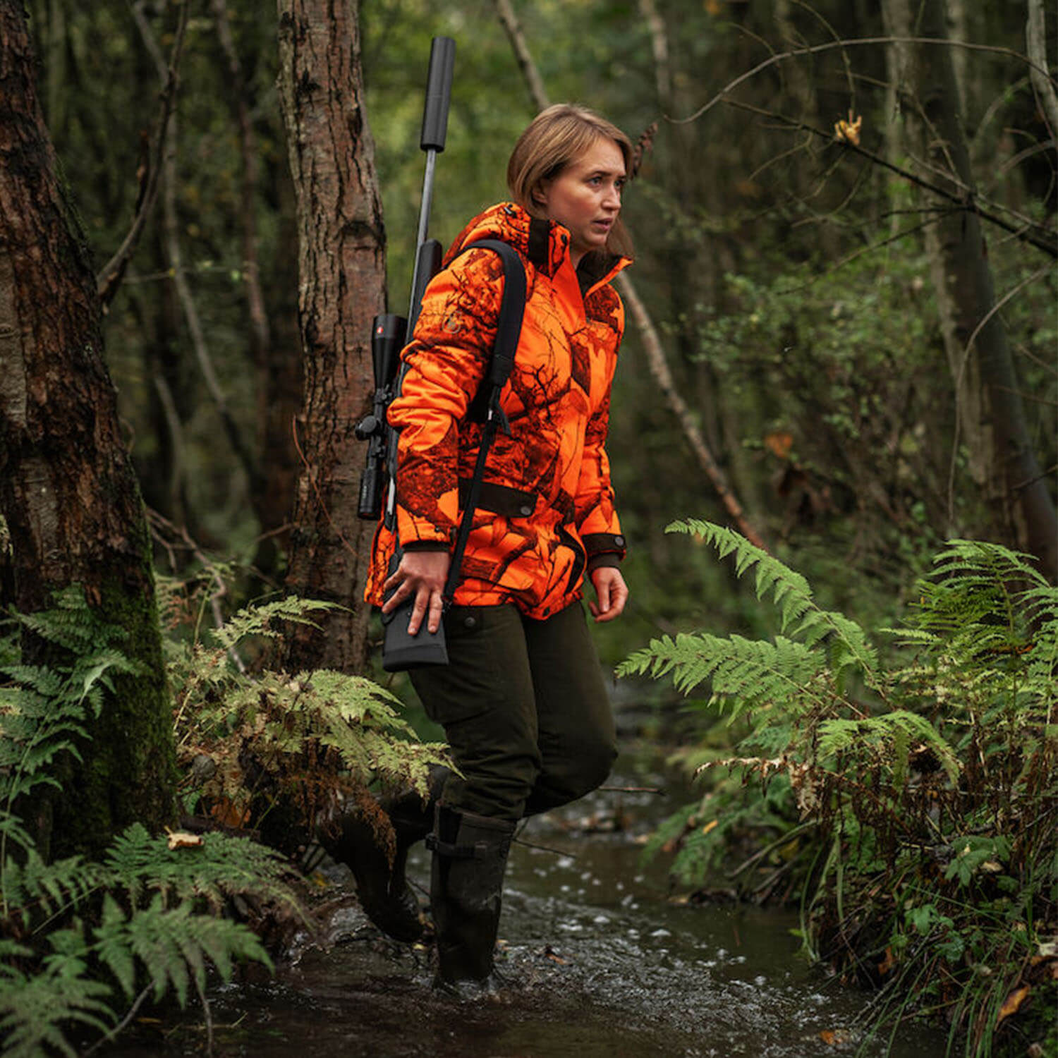 Deerhunter winter pants lady eagle (Tarmac Green)