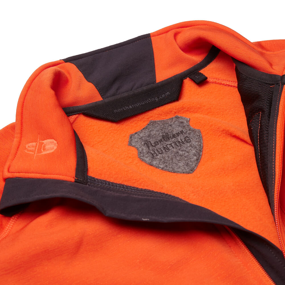 Northern Hunting Fleecejacket Bur (orange)