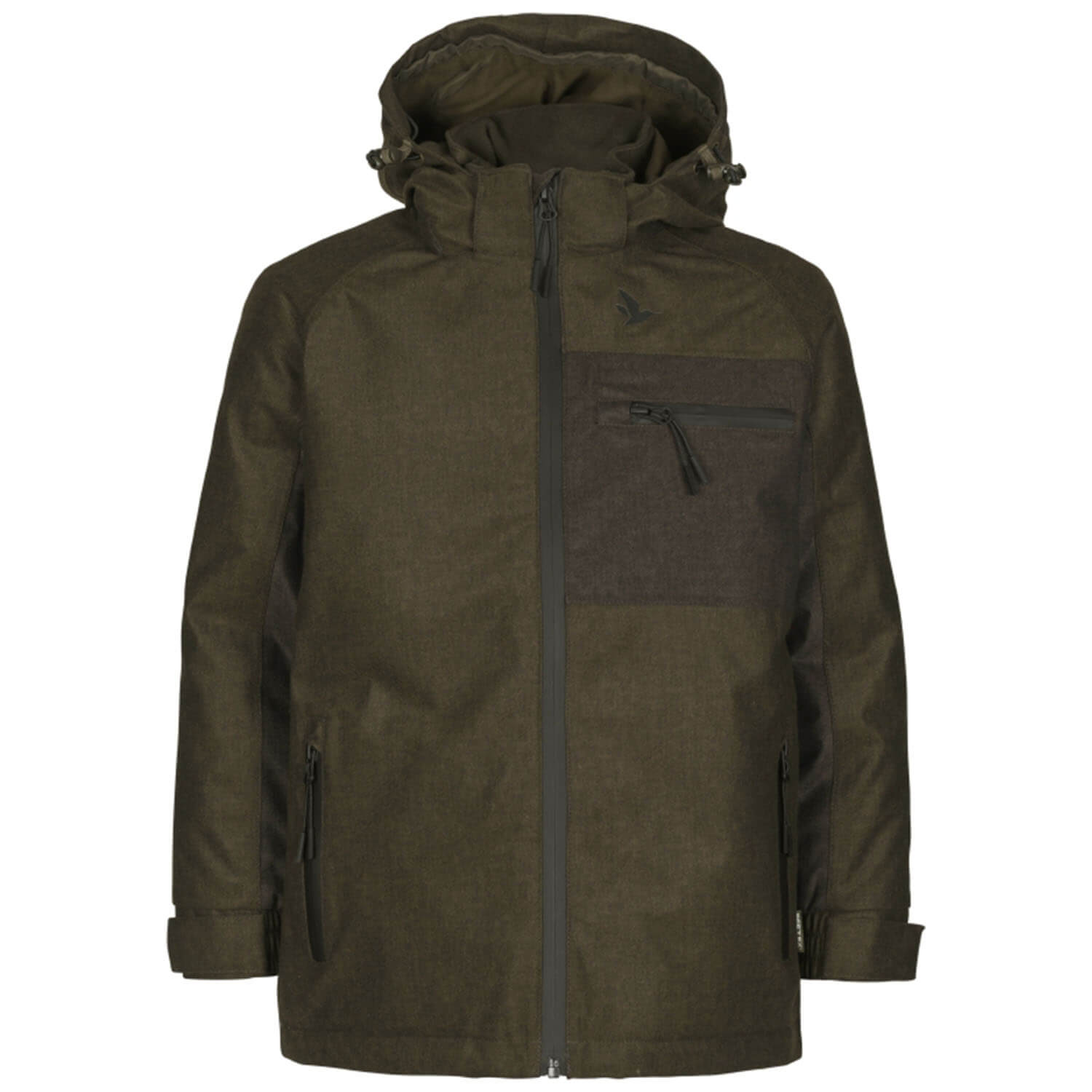 Seeland Kidsa Jacket Avail Junior (pine green melange) - Kids' Clothing