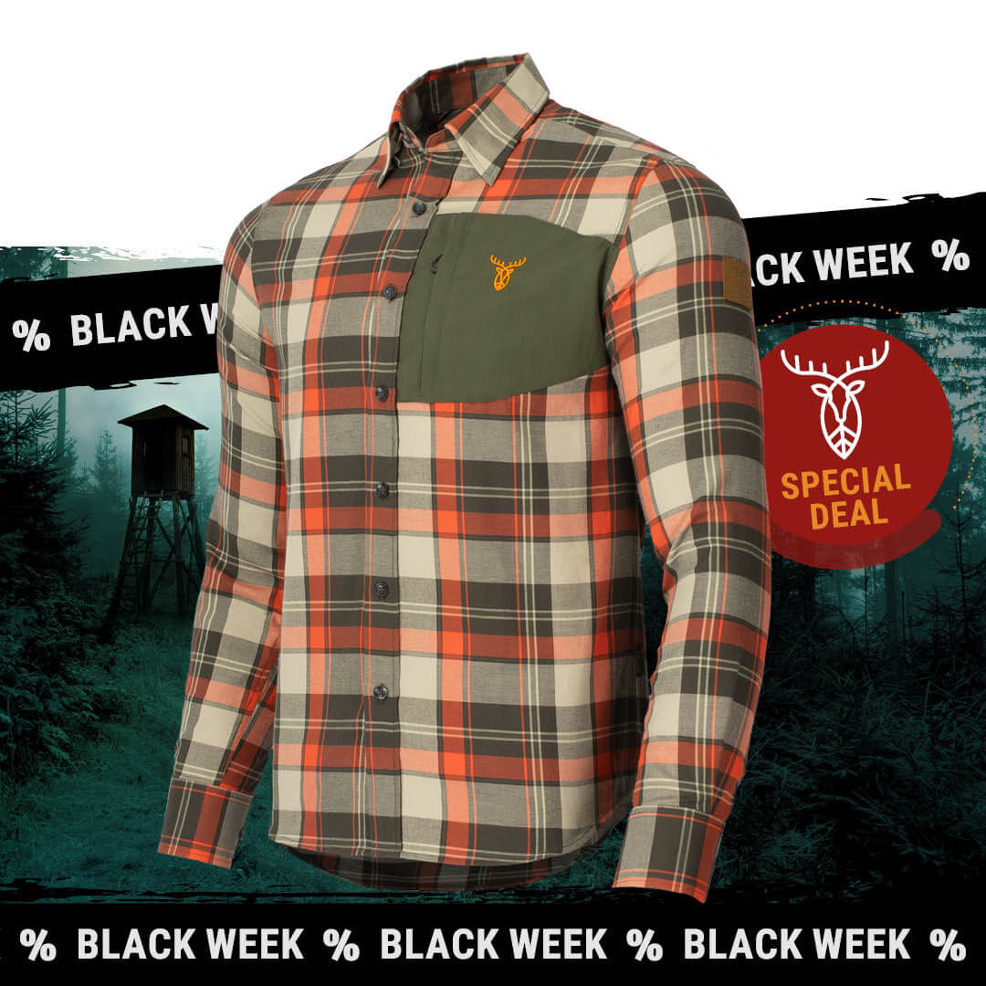 Pirscher Gear Field Shirt (Tangy Orange) - Hunting Shirts