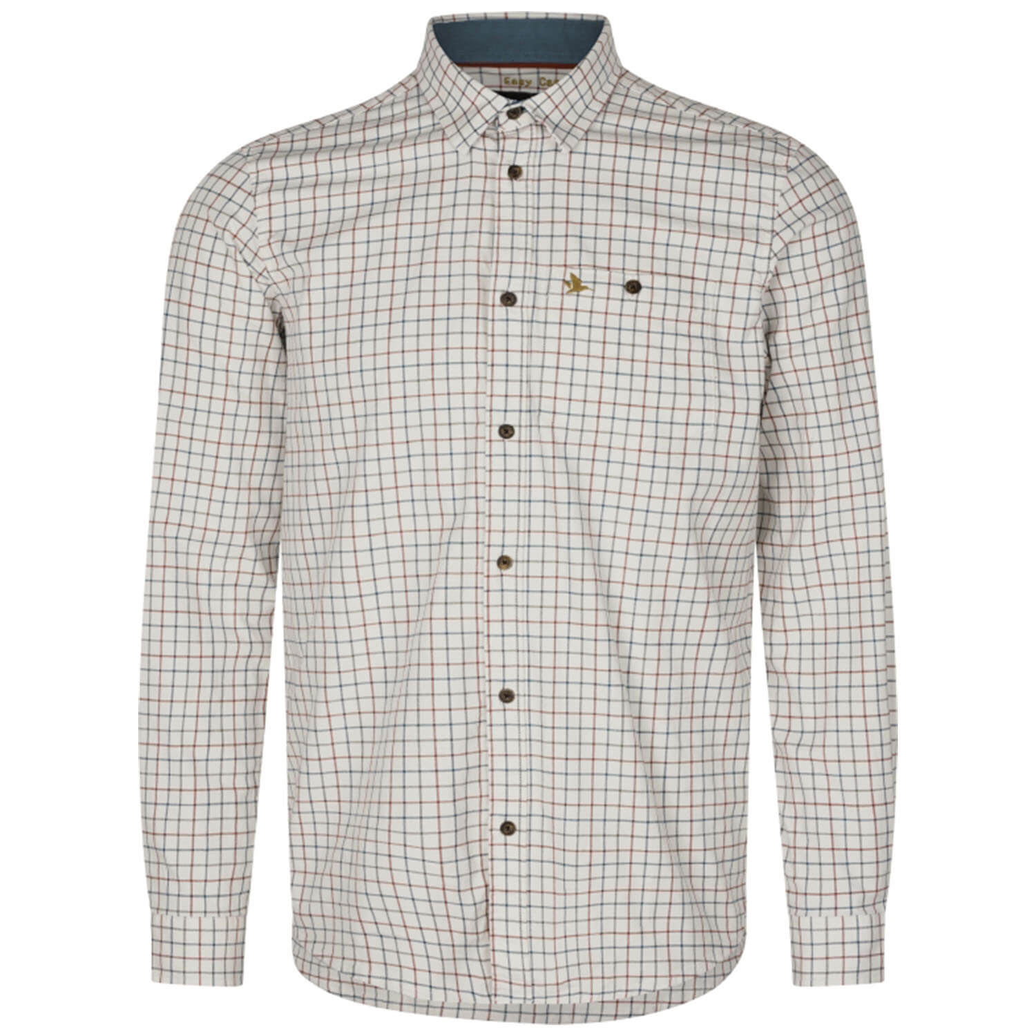 Seeland shirt oxford (Grape Leaf/Terracotta Check) - Hunting Shirts