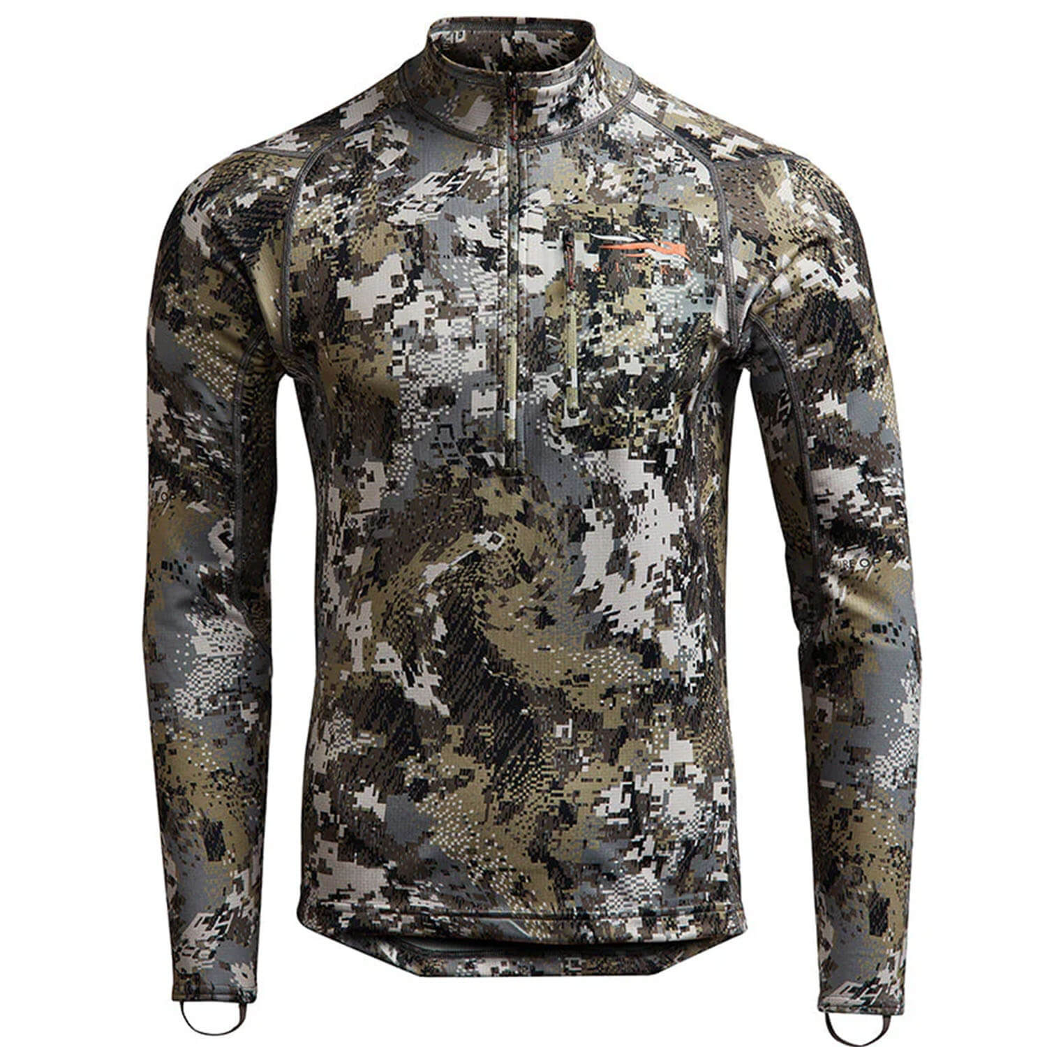 Sitka Gear Zip-T Core Midweight (Optifade Elevated II) - Underwear