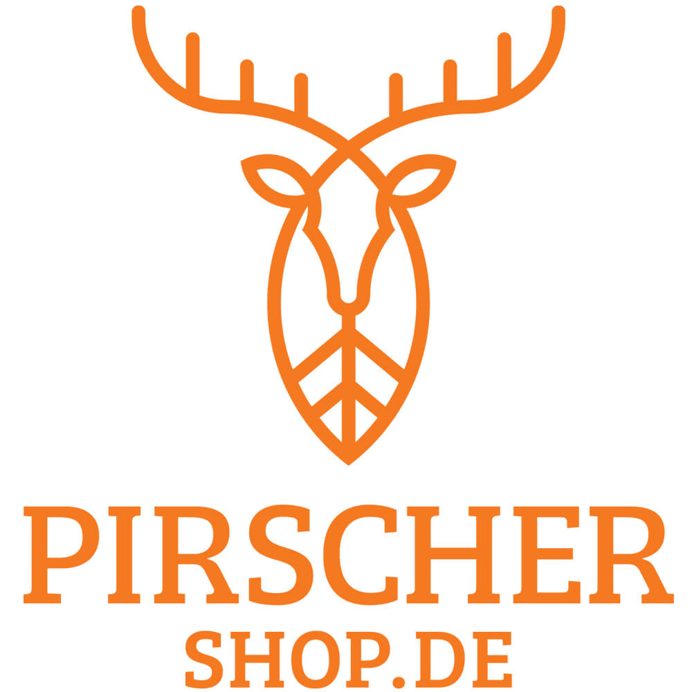 Pirscher Shop Sticker (orange) - Tapes & Stickers