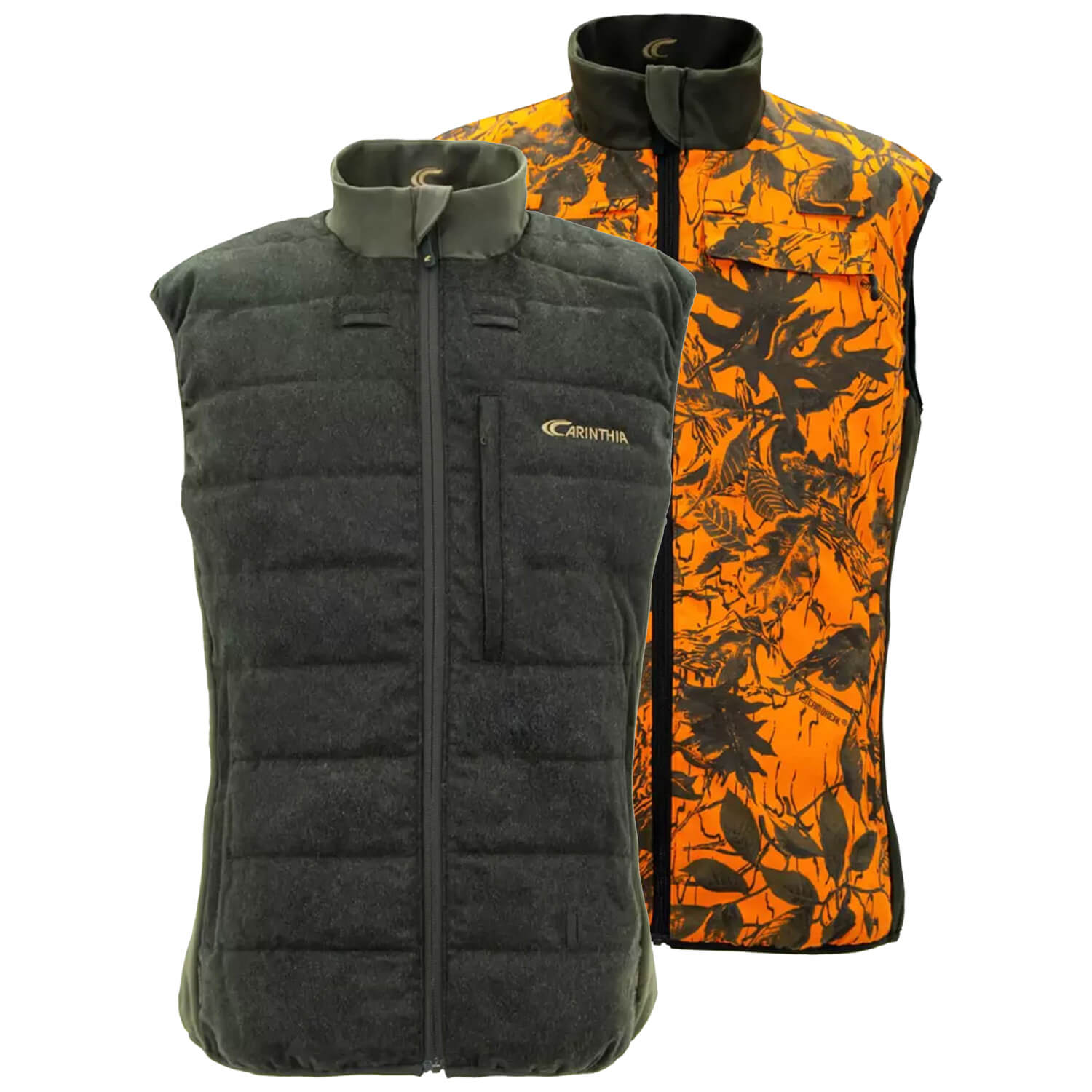  Carinthia Loden waistcoat G-LOFT Ultra (reversible) - Wild Boar Hunting