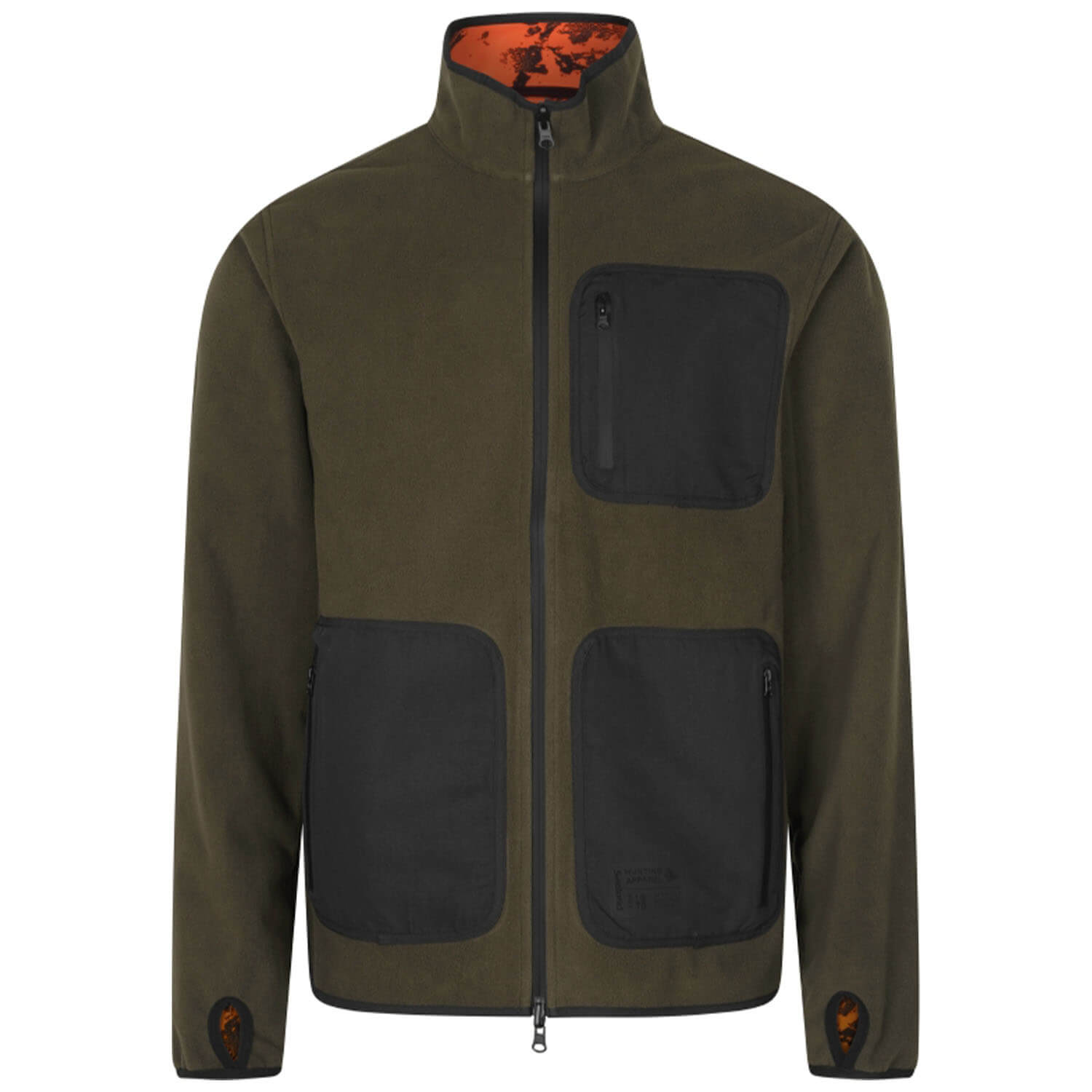 Seeland reversibel jacket rogue (Pine Green/InVis Blaze)