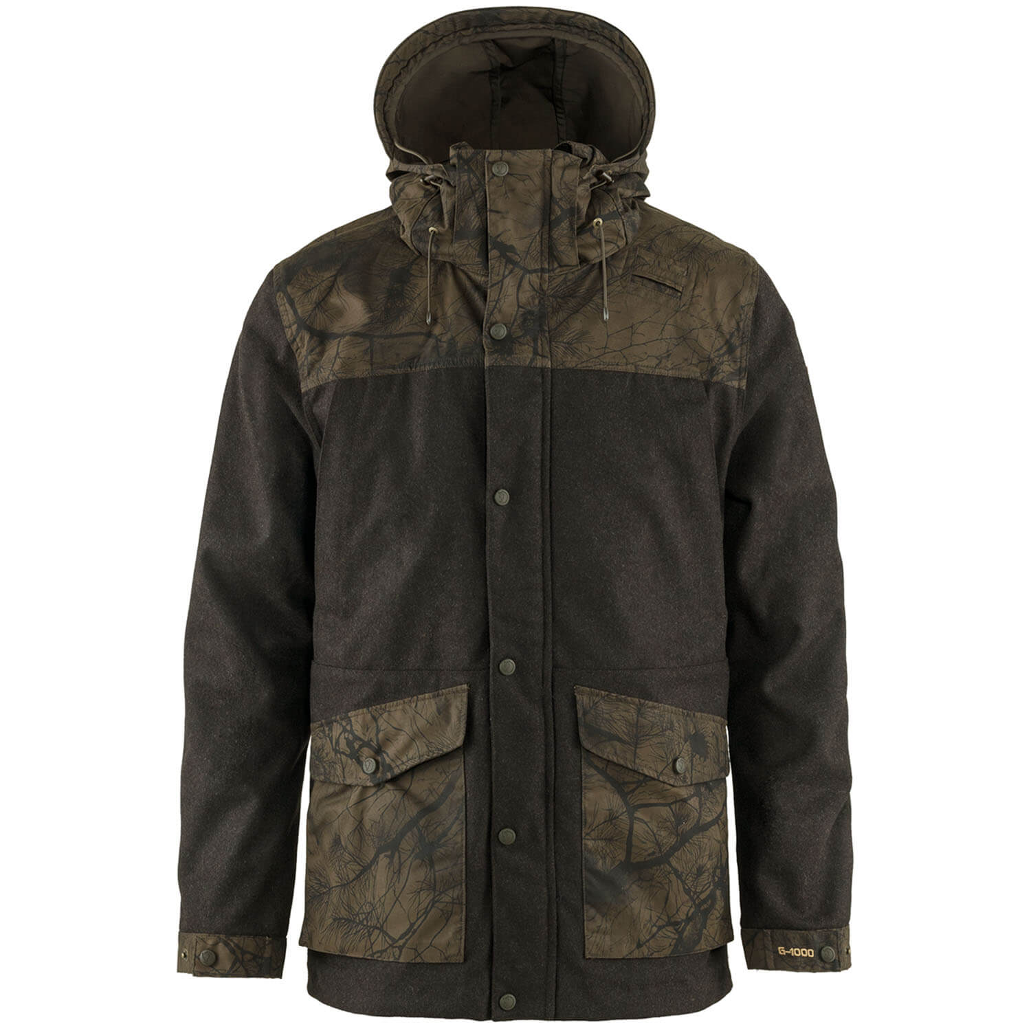  Fjällräven Hunting jacket Värmland Wool (Dark Olive/Camo)