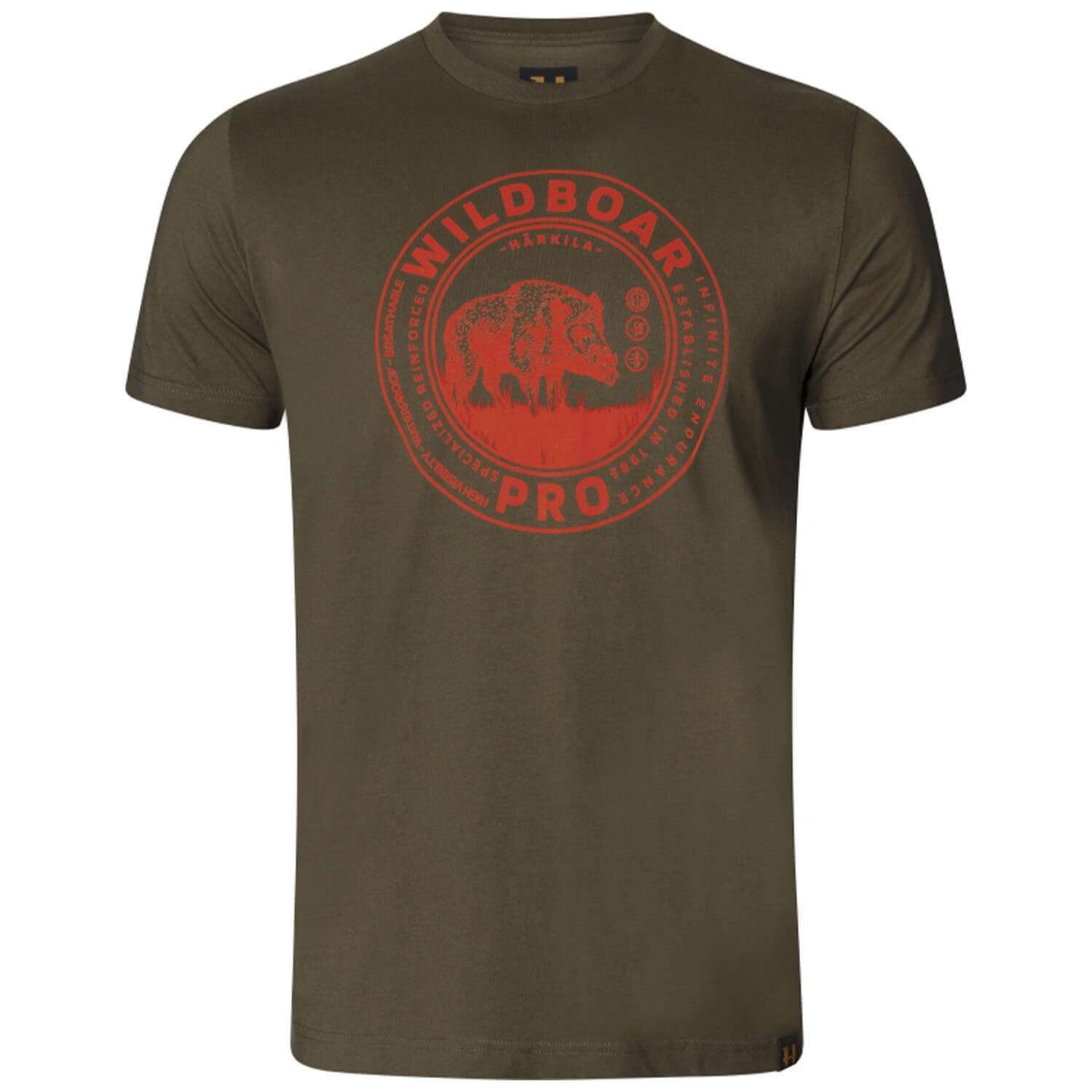Härkila T-shirt Wildboar (Willow Green) - T-Shirts