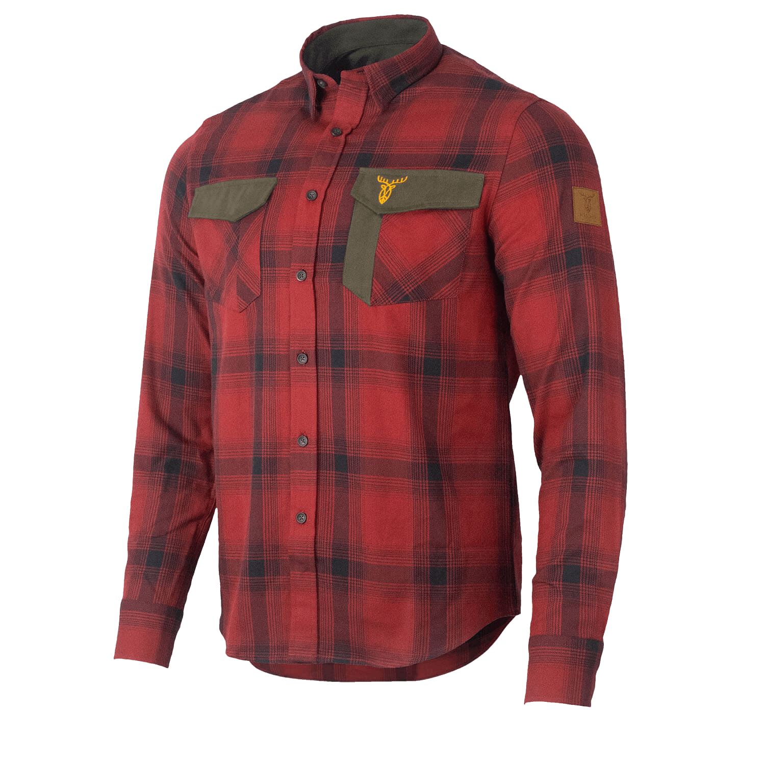 Pirscher Gear Forest Shirt (Fiery Red) - Hunting Shirts