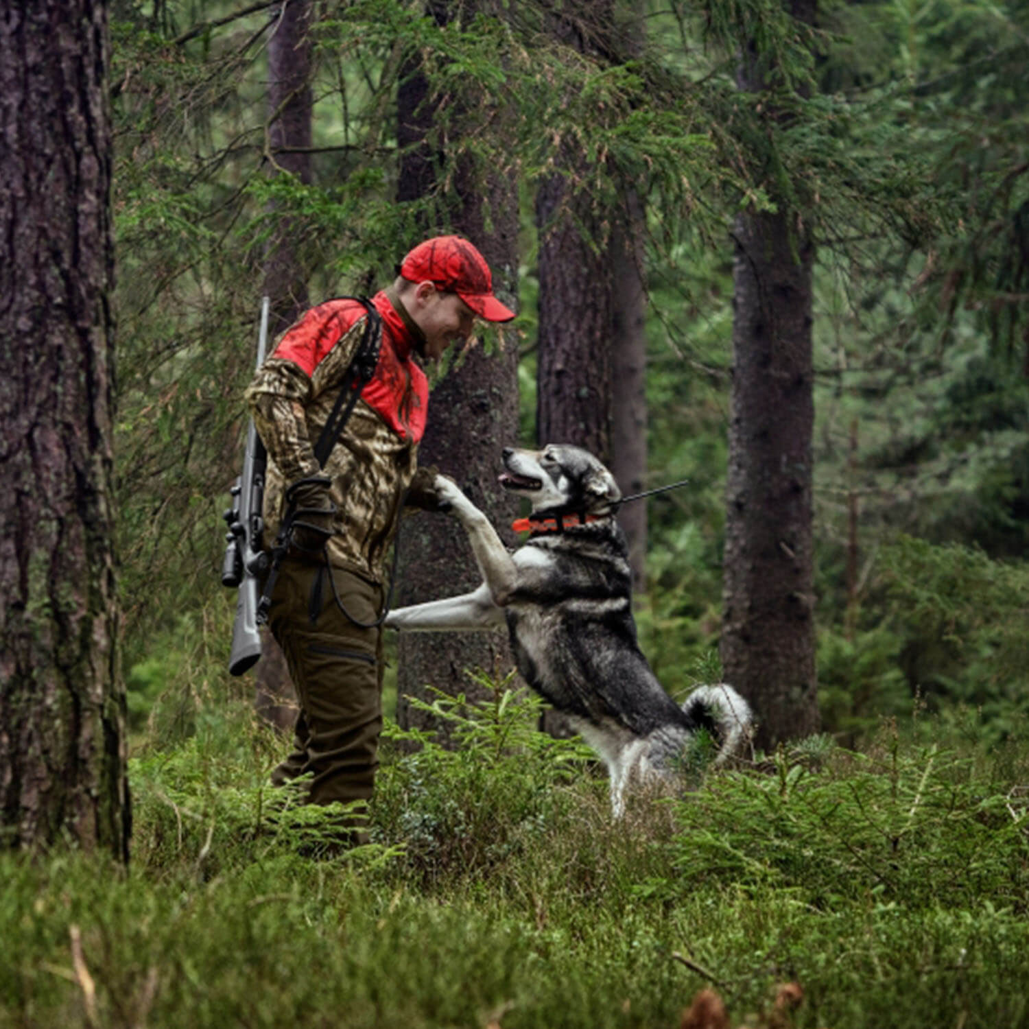 Härkila Reversible Jacket Kamko WSP (green/MossyOak)