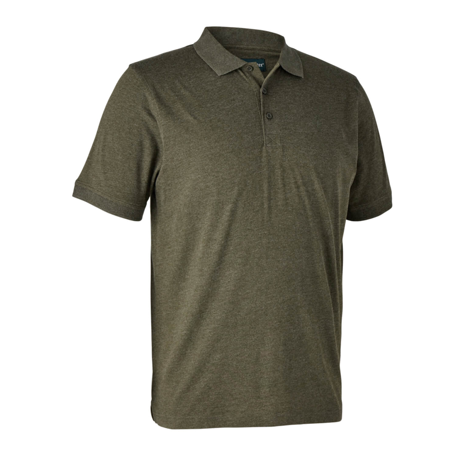 Deerhunter Polo Shirt Gunnar (Green melange)