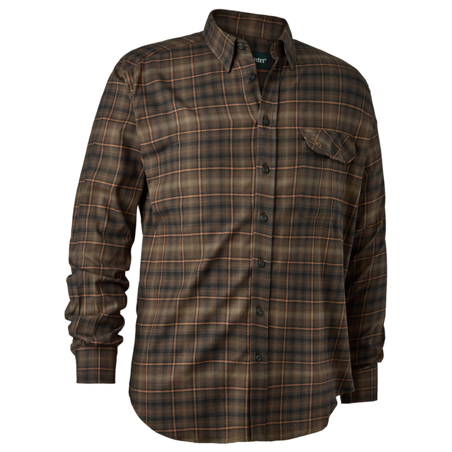 Deerhunter Hunting Shirt Eric (green check) - Hunting Shirts