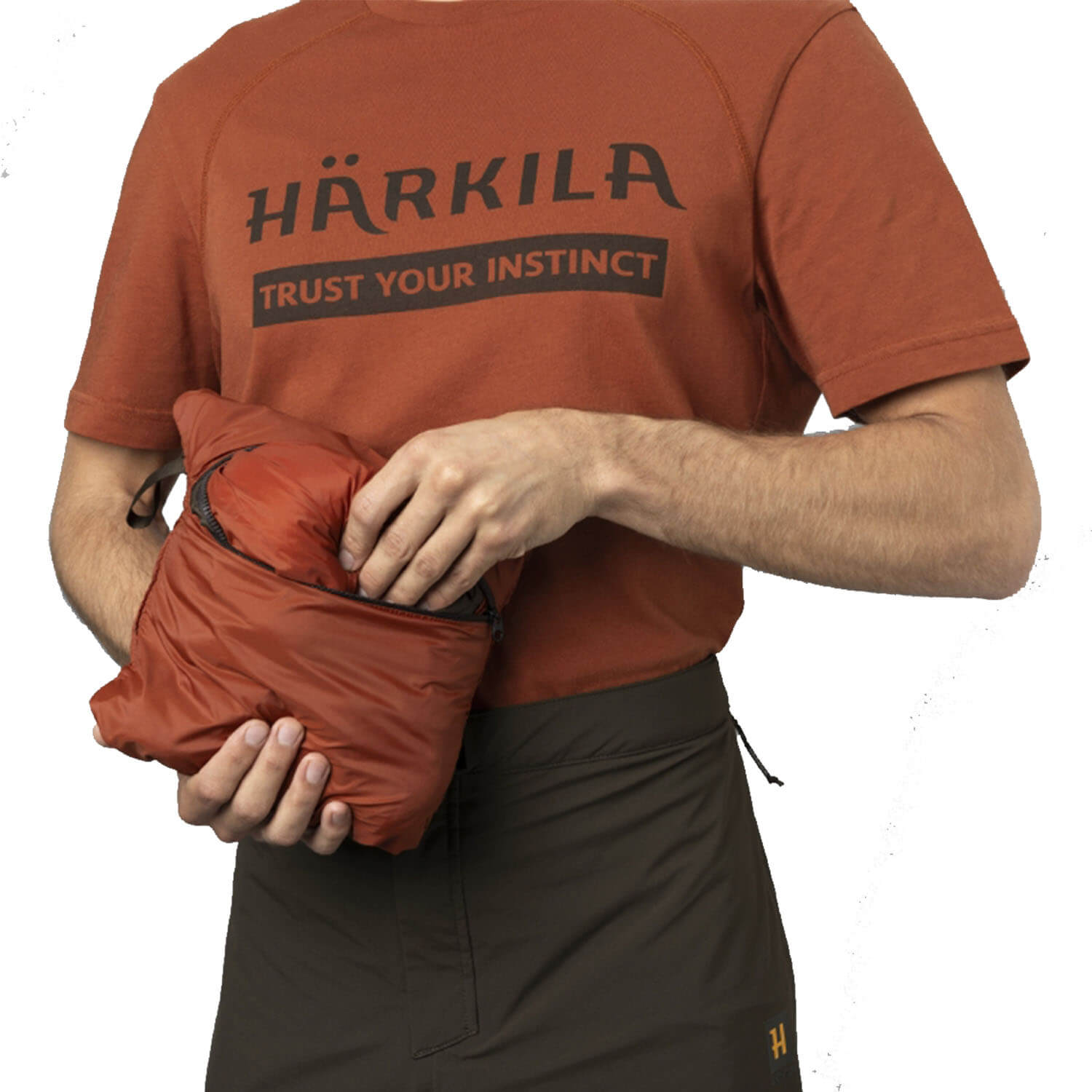 Härkila vest Logmar Insulated Packable (Willow Green)