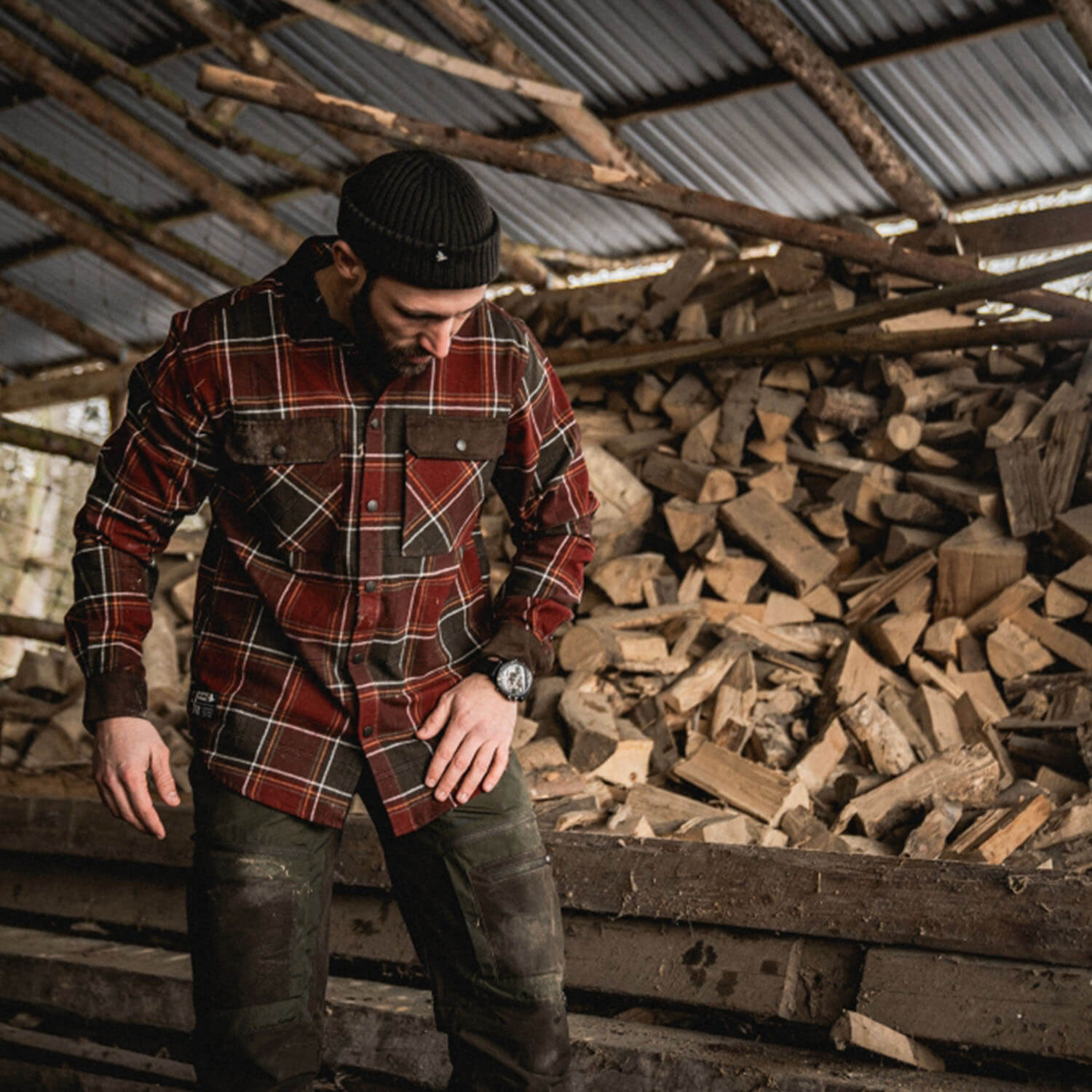 Seeland shirt banff (Red Check)