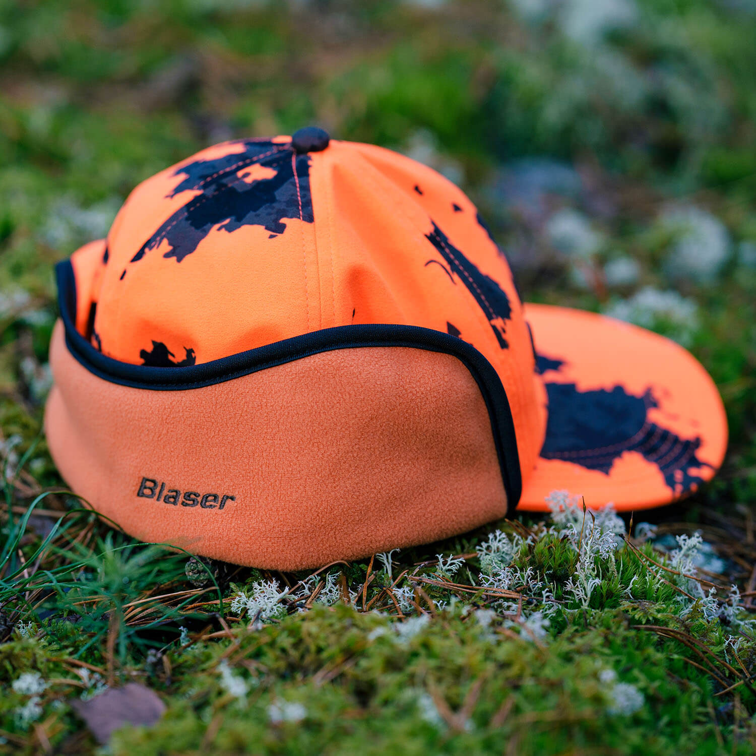 Blaser cap Insulated (blaze orange camo)