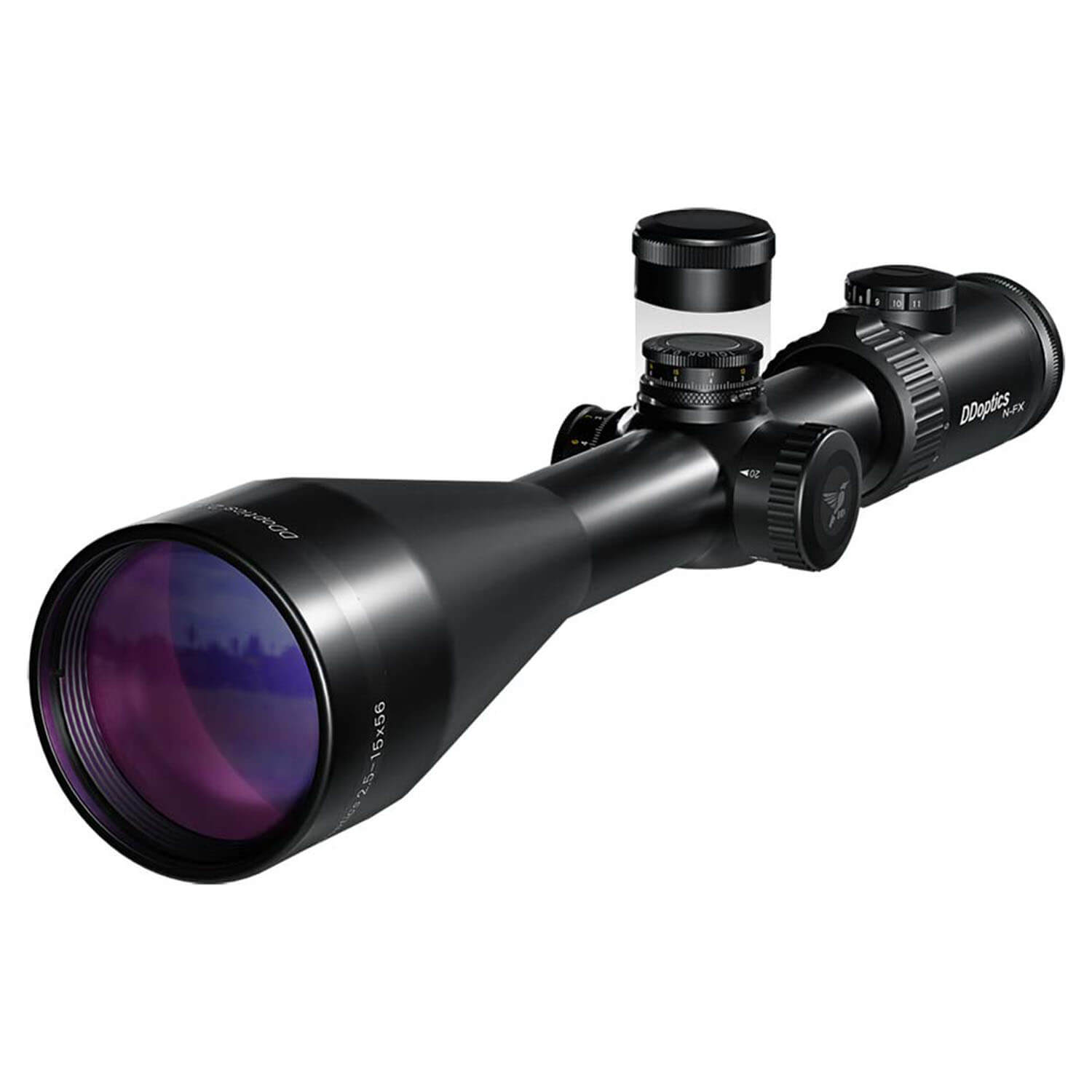  DDoptics Riflescope Nighteagle V6 2.5-15x56 NFX - Wild Boar Hunting