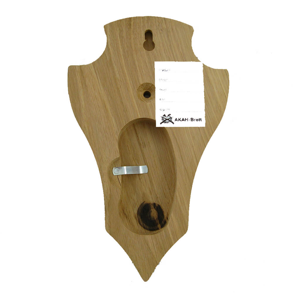 Horn boards mandible box (bright oak, pointed)