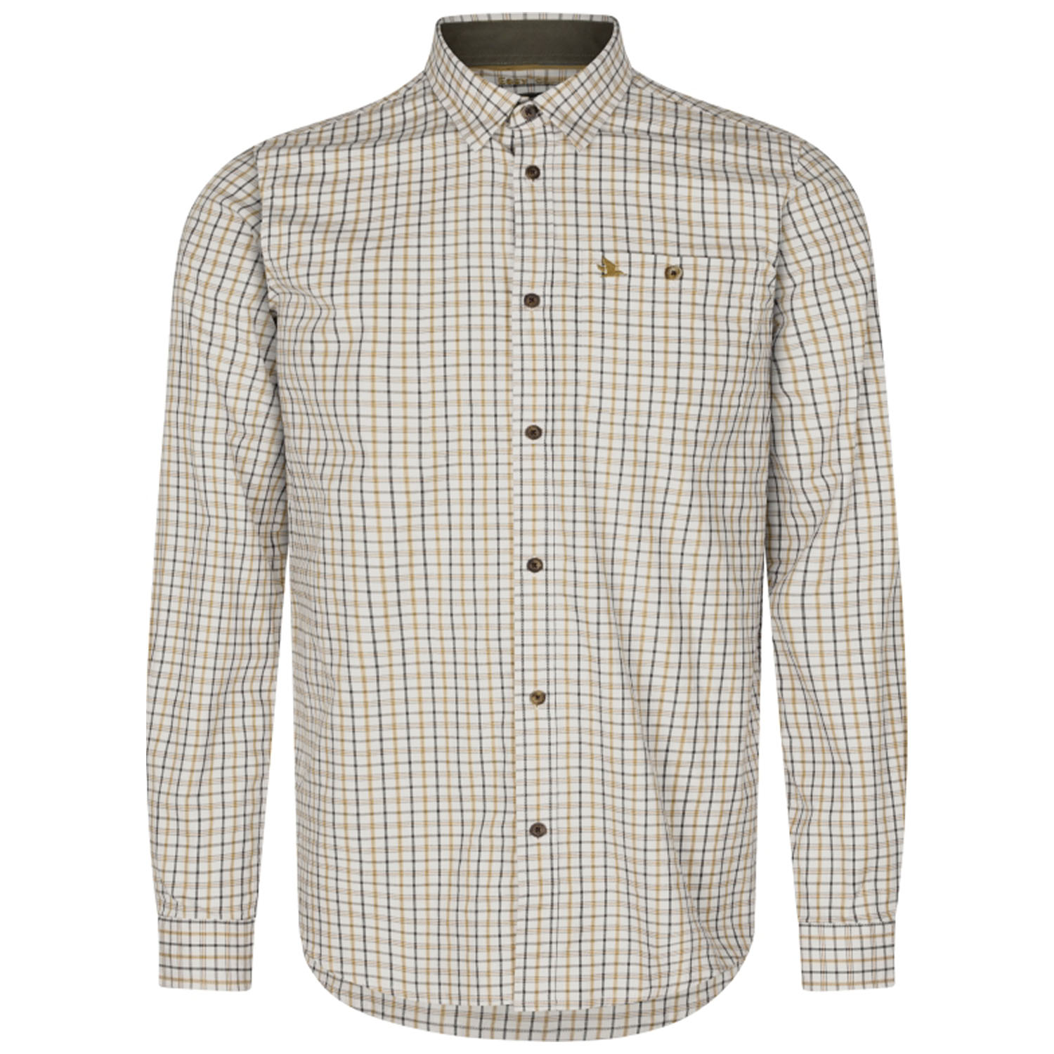 Seeland shirt oxford (Classic Blue/Classic Brown Check) - New Arrivals