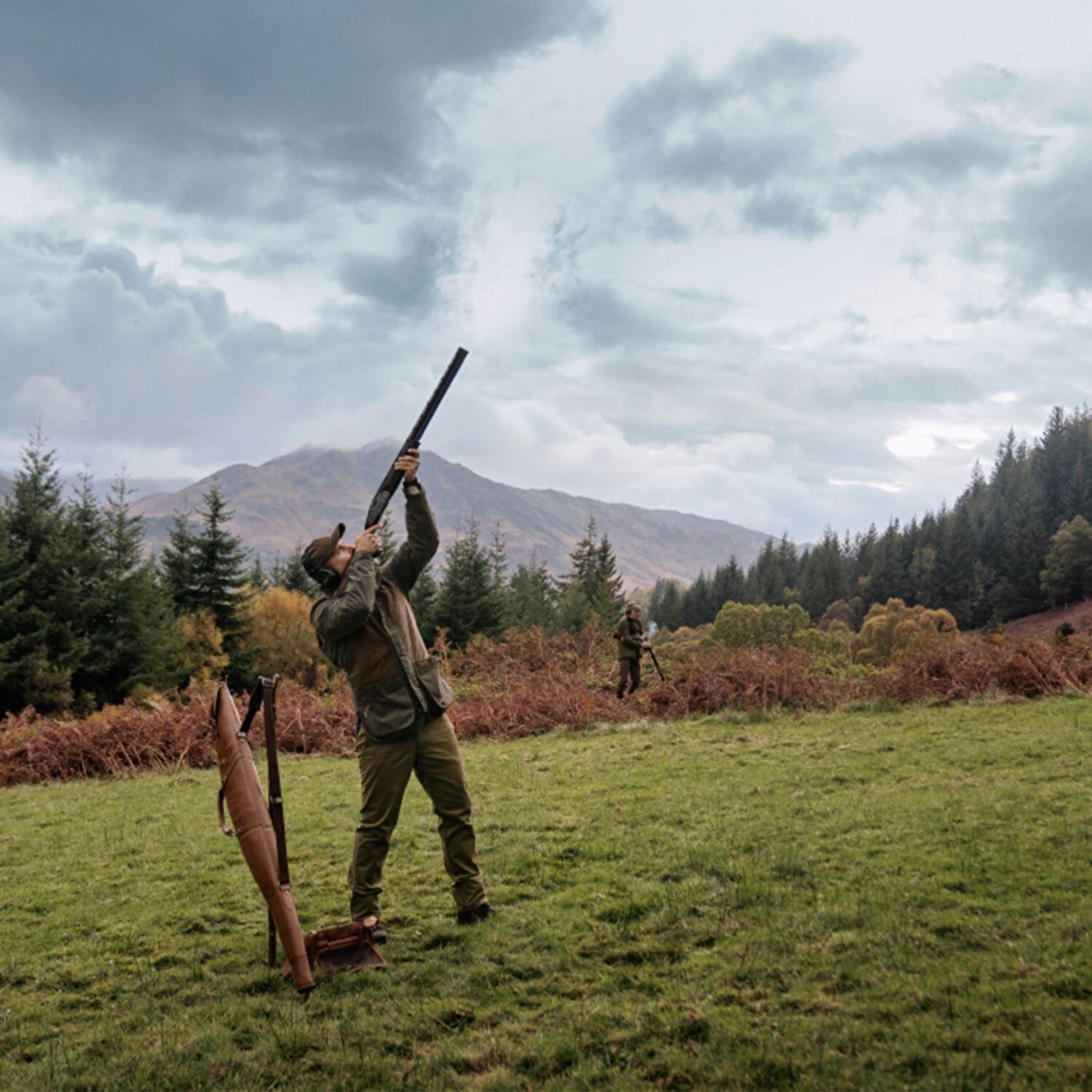 Härkila shooting jacket rannoch HWS (Willow Green)