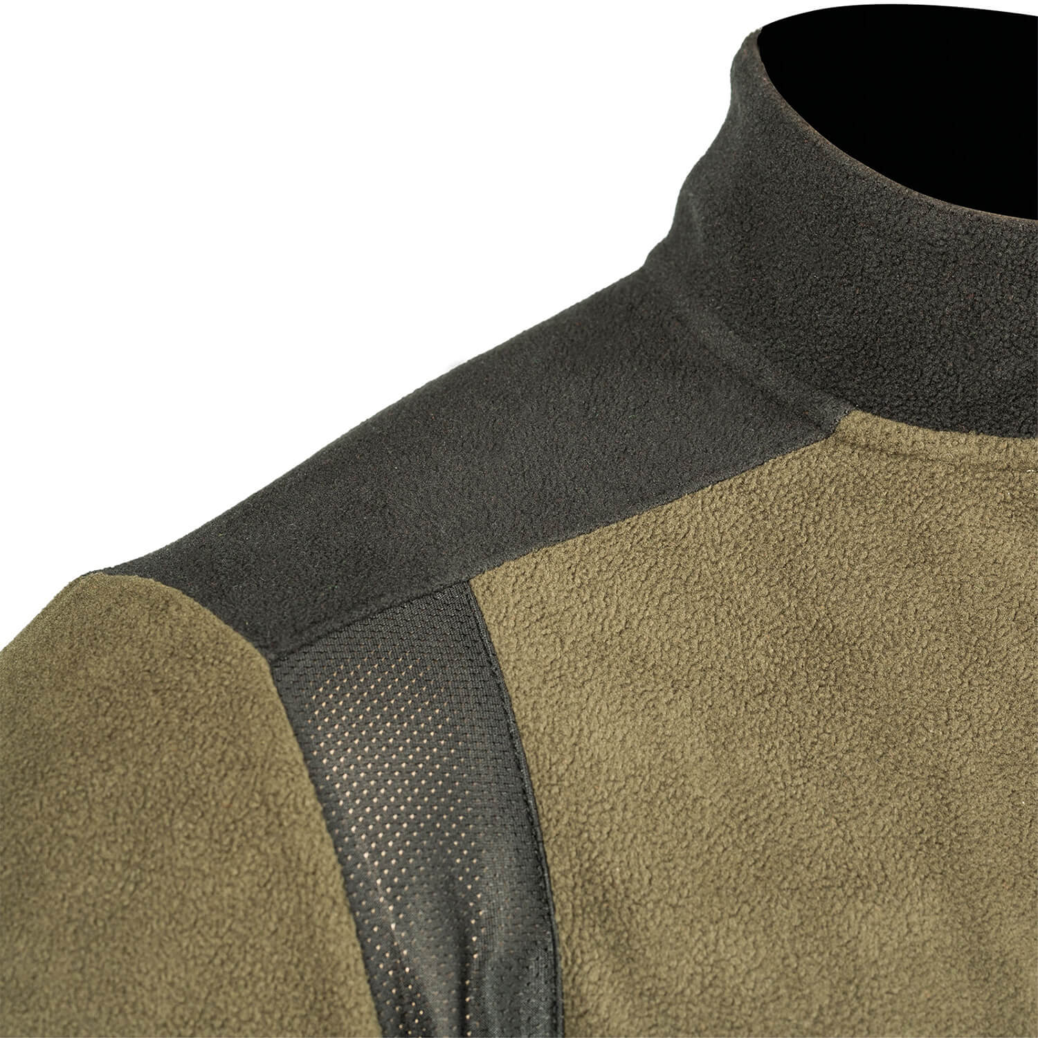 P.SS Fleece Shirt X-treme Polar (Green/Black)