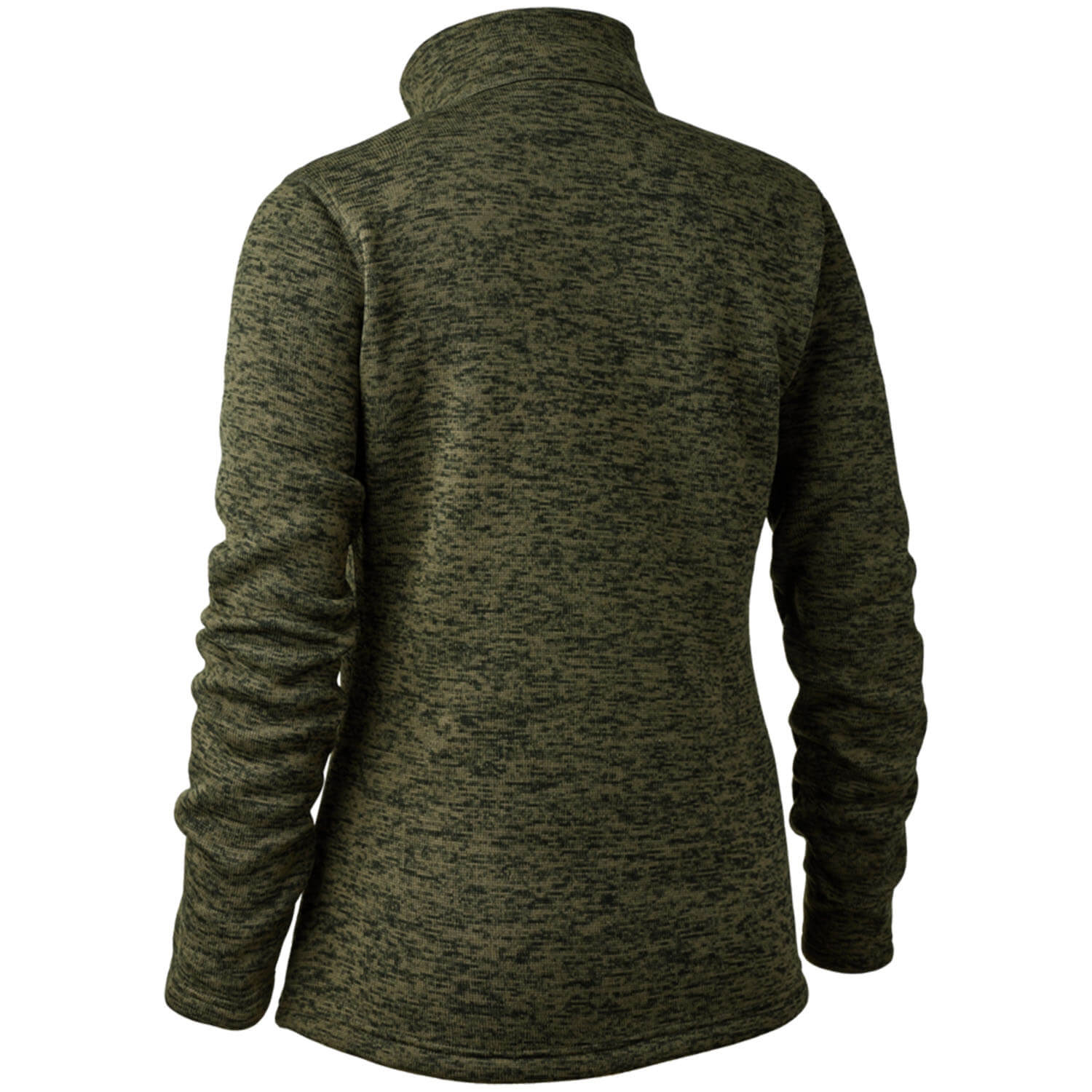 Deerhunter knitt fleece jacket sarek (olive night melange)