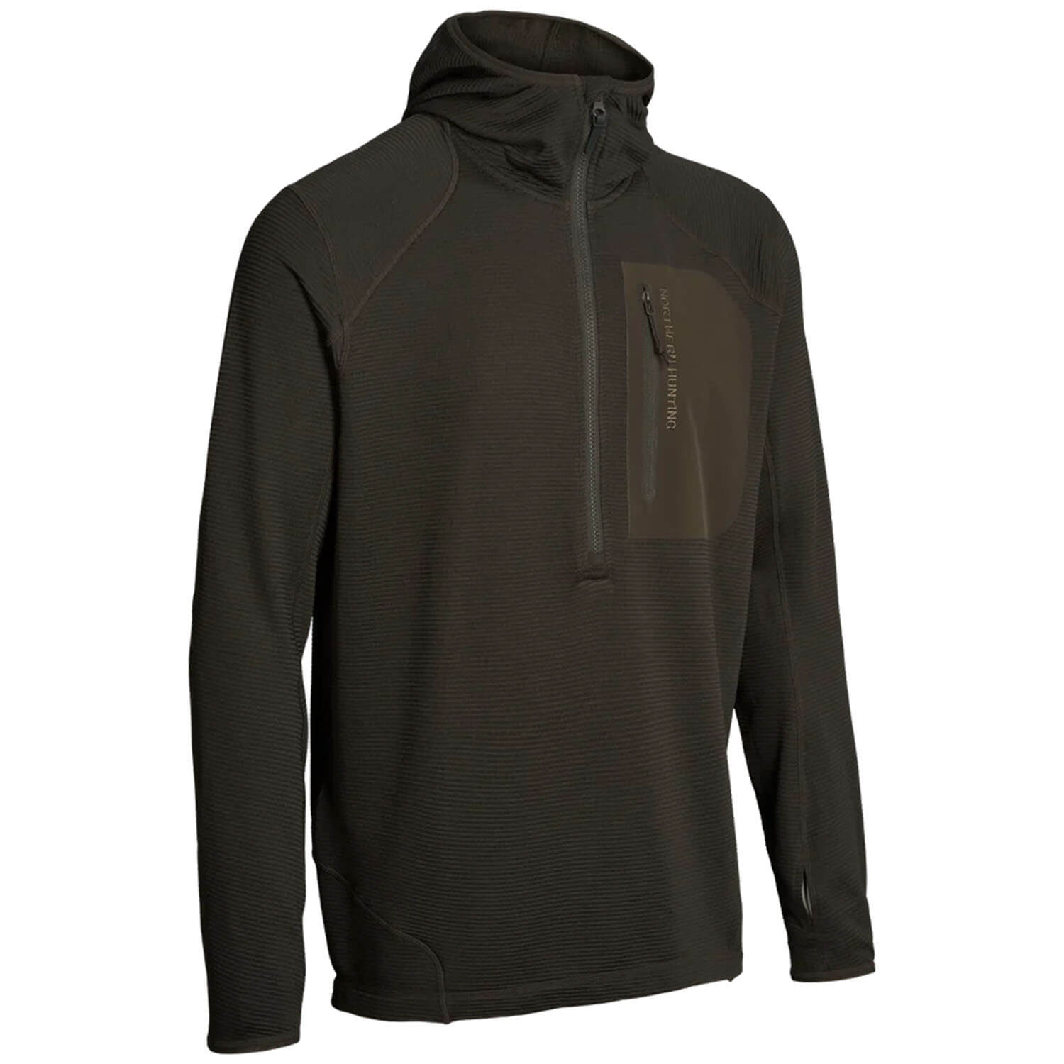  Northern Hunting Half-Zip Rolf (Dark Green) - T-Shirts