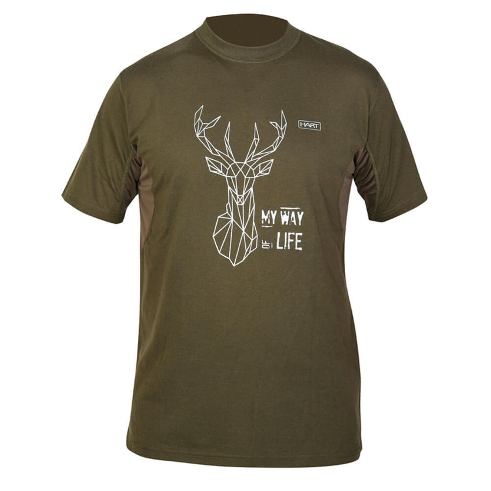 Hart T-Shirt Branded (deer) - Gifts For Hunters
