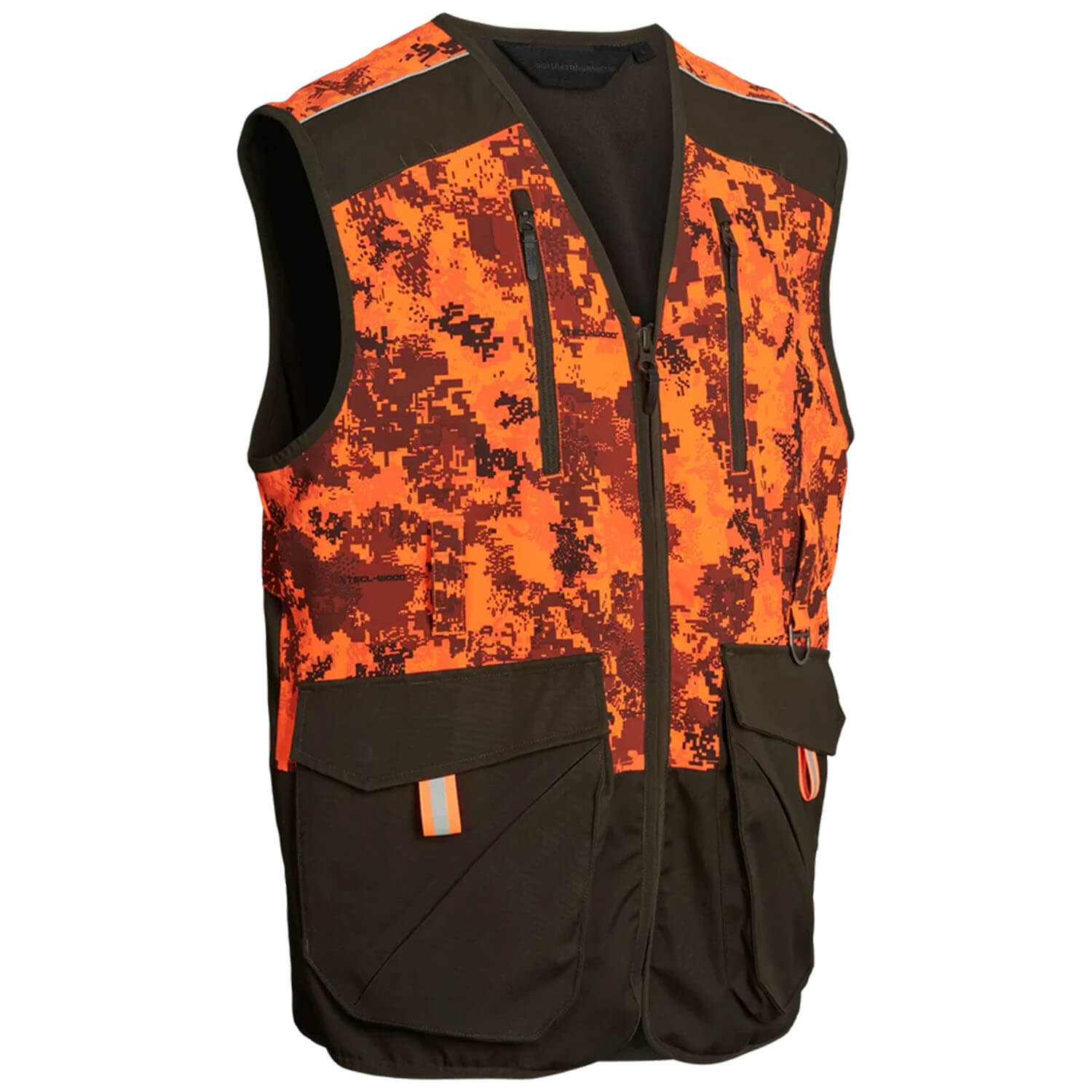 Northern Hunting vest Falkor Tark (Dark Green/Optima 3) - Vests & Waistcoats